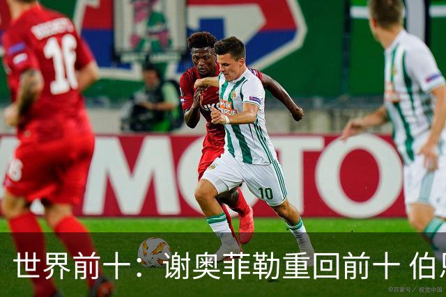 世界前十：谢奥菲勒重回前十 伯恩斯跌出前十