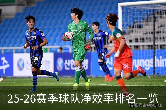 25-26赛季球队净效率排名一览
